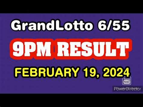 6/55 feb 28 2024|6/55 Grand Lotto Results Today · February 28, 2024, Wednesday.